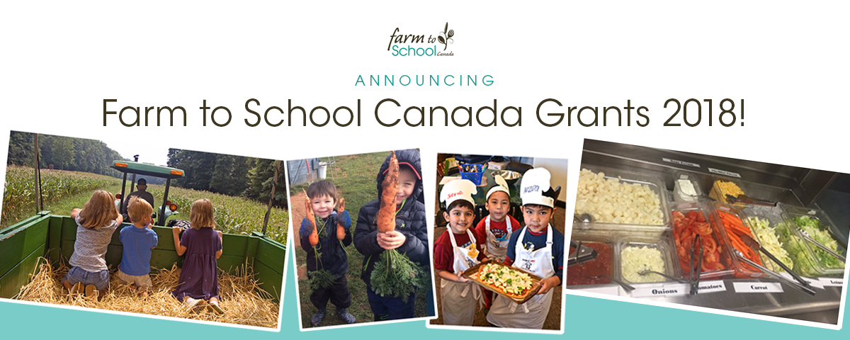 Farm to School Canada Grants 2018